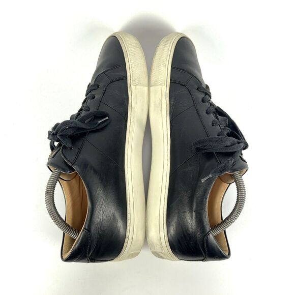 Greats Brooklyn Royale Mens Shoes Black Leather Lace Up Sneakers Made Italy - 10 main image 10